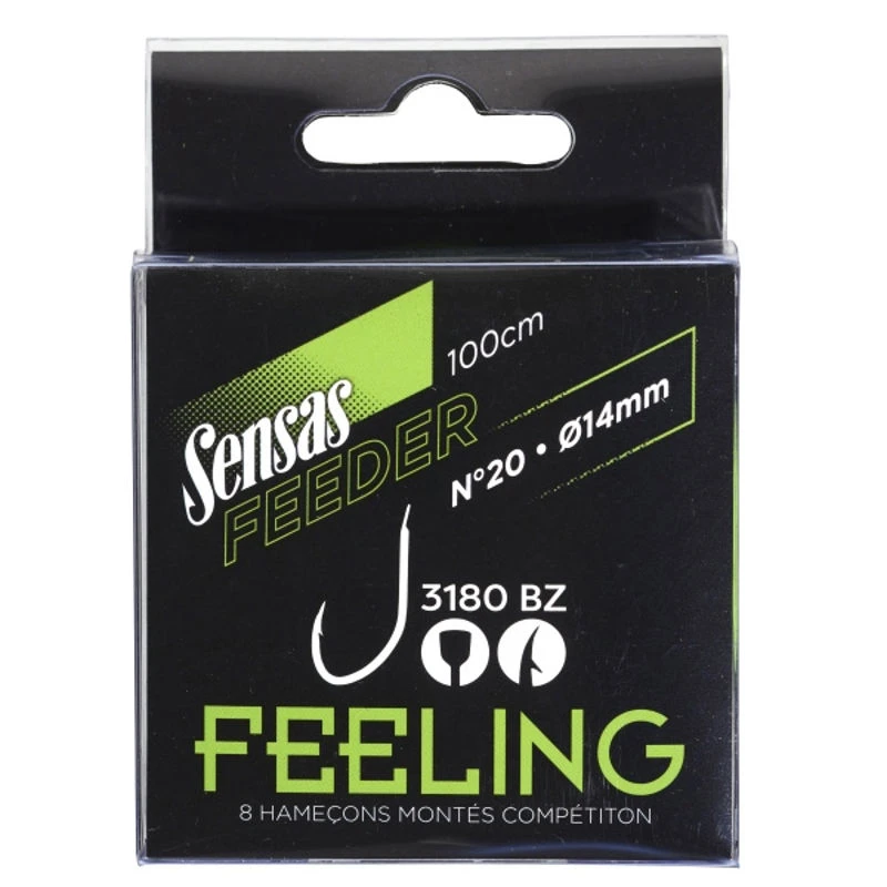 Sensas Feeder 3180 BZ Hooks To Nylon 1m